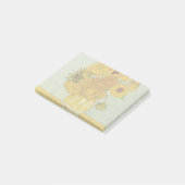 Vincent van Gogh 12 Zonnebloemen impressionist Post-it® Notes (Schuin)