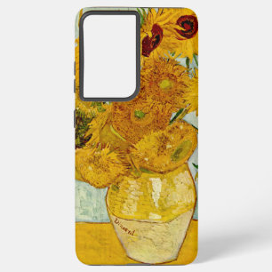 Vincent van Gogh 12 Zonnebloemen impressionist Samsung Galaxy Hoesje