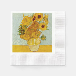 Vincent van Gogh 12 Zonnebloemen impressionist Servet