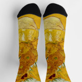 Vincent van Gogh 12 Zonnebloemen impressionist Sokken (Top)