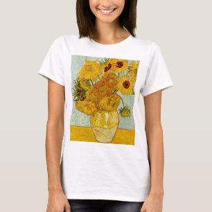 Vincent van Gogh 12 Zonnebloemen impressionist T-shirt