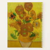 Vincent Van Gogh 15 Peinture de tournesols (Dos)