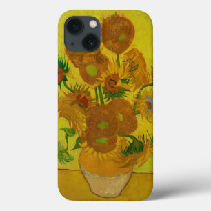 Vincent Van Gogh 15 zonnebloemen schilderen iPhone 13 Hoesje