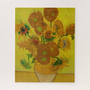 Vincent Van Gogh 15 zonnebloemen schilderen Legpuzzel