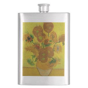 Vincent Van Gogh 15 Zonnebloemen Schilderij Flacon