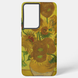 Vincent Van Gogh 15 Zonnebloemen Schilderij Samsung Galaxy Hoesje