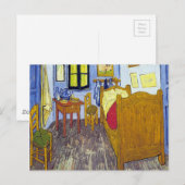 Vincent van Gogh 1888 de slaapkamer in Arles Briefkaart (Voorkant / Achterkant)