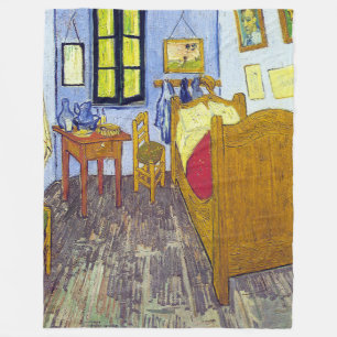 Vincent van Gogh 1888 de slaapkamer in Arles Fleece Deken