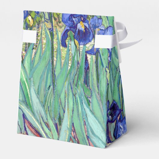 Vincent Van Gogh 1898 Irises Bedankdoosjes (Achterkant)