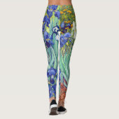 Vincent Van Gogh 1898 Irises Leggings (Achterkant)