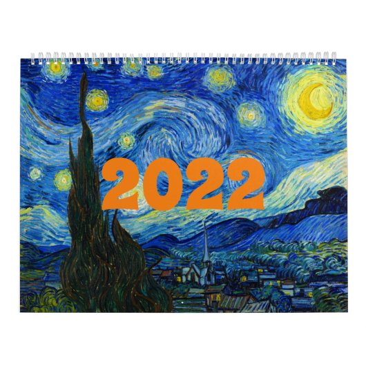 Vincent Van Gogh 2022 Kalender (Hoes)
