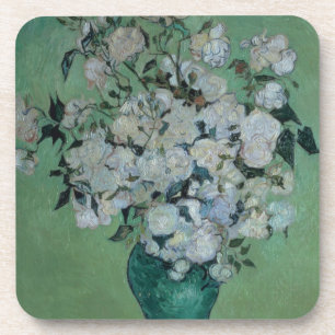 Vincent van Gogh A Vase of Rozen, 1890 Drankjes Onderzetter