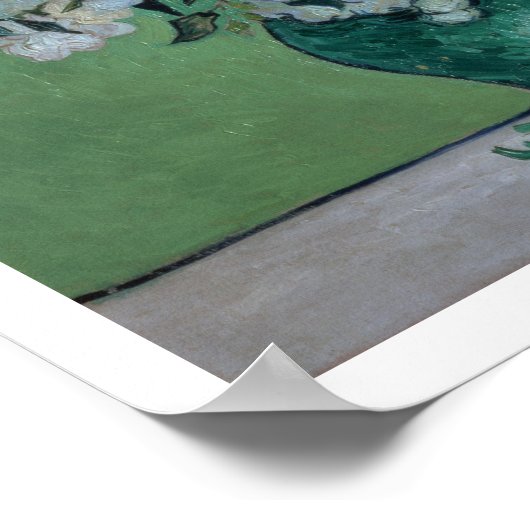 Vincent van Gogh | A Vase of Rozen, 1890 Poster (Hoek)