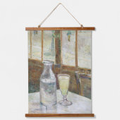 Vincent van Gogh Absinthe beroemd schilderij Hangend Wandkleed (Voorkant)