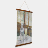 Vincent van Gogh Absinthe beroemd schilderij Hangend Wandkleed (Gebogen)