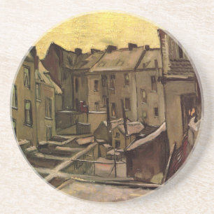 Vincent van Gogh, Achtererven van oude huizen, Ant Zandsteen Onderzetter