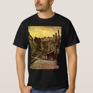 Vincent van Gogh, Achtertuin van oude huizen, Antw T-shirt
