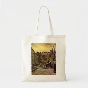 Vincent van Gogh, Achtertuin van oude huizen, Antw Tote Bag