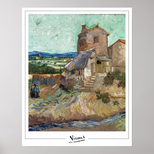 Vincent Van Gogh Affiche d'art de Zedign #1 (Devant)