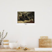 Vincent Van Gogh Affiche d'art de Zedign #17 (Cuisine)