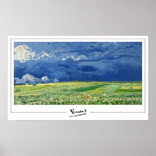 Vincent Van Gogh Affiche d'art de Zedign #19-3 (Devant)