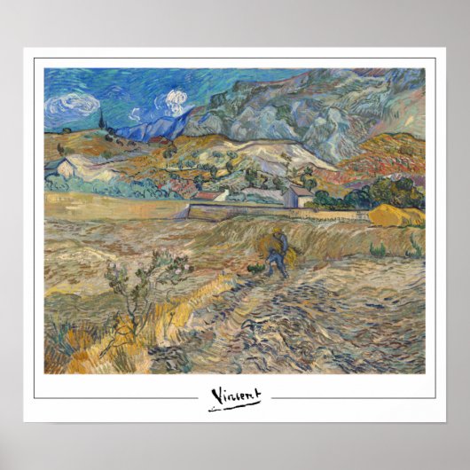 Vincent Van Gogh Affiche d'art de Zedign #26 (Devant)