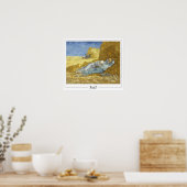 Vincent Van Gogh Affiche d'art de Zedign #38 (Cuisine)