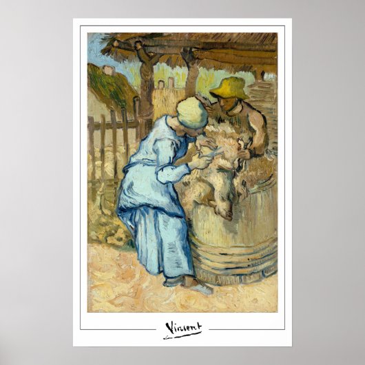 Vincent Van Gogh Affiche d'art de Zedign #54-2 (Devant)