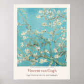 Vincent Van Gogh Almond Blossom 1890 Art Exhibit Poster (Voorkant)