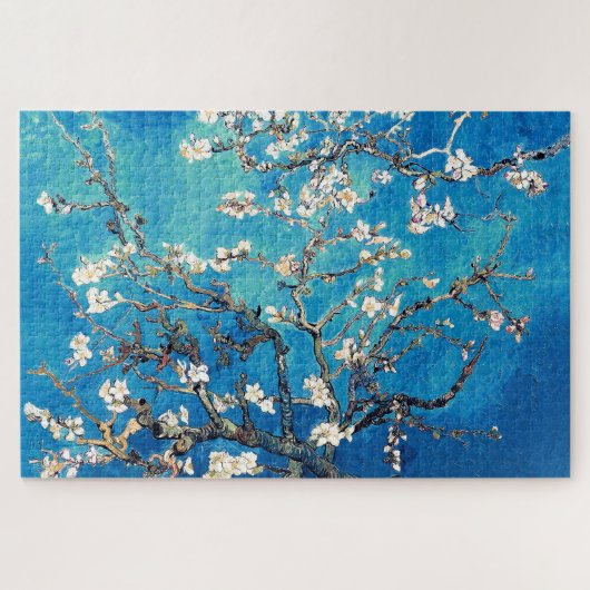Vincent Van Gogh Almond Blossom Bright Turquoise Legpuzzel (Horizontaal)