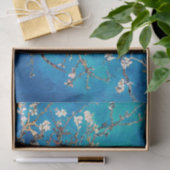 Vincent Van Gogh Almond Blossom Bright Turquoise Tissuepapier (Geschenk)