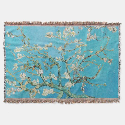 Vincent van Gogh - Almond Blossom Deken (Voorkant)
