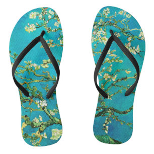 Vincent Van Gogh Almond Blossom Fine Art Teenslippers
