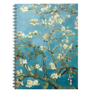 Vincent Van Gogh Almond blossom Floral art spiral Notitieboek