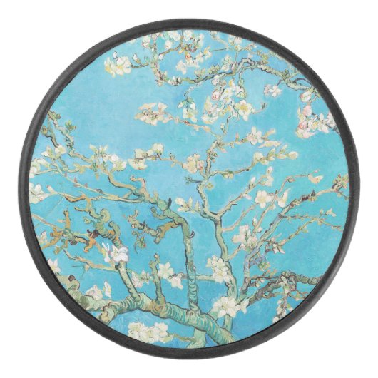 Vincent van Gogh - Almond Blossom Hockey Puck (Voorkant)