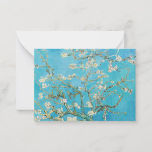 Vincent van Gogh - Almond Blossom Notitiekaartje