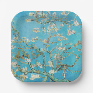 Vincent van Gogh - Almond Blossom Papieren Bordje