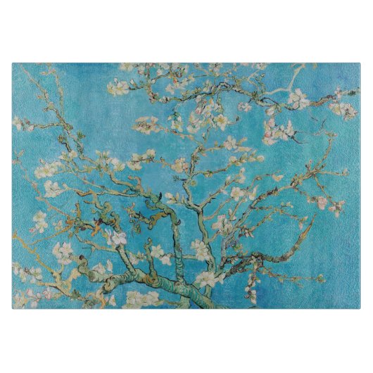 Vincent van Gogh - Almond Blossom Snijplank (Voorkant)