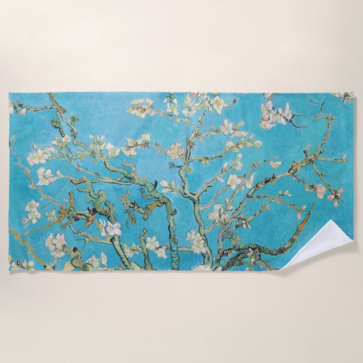 Vincent van Gogh - Almond Blossom Strandlaken (Voorkant)