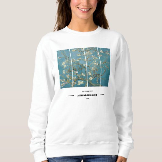 Vincent Van Gogh Almond blossom sweatshirt  (Devant)