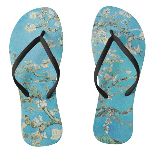 Vincent van Gogh - Almond Blossom Teenslippers (Voetbed)