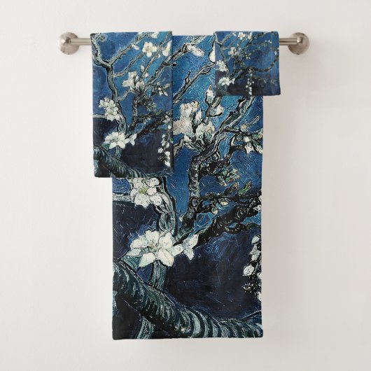 Vincent Van Gogh Almond Blossoms Marine Blue (En situation)