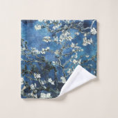 Vincent Van Gogh Almond Blossoms Marine Blue (Gant de toilette)
