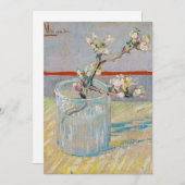 Vincent van Gogh - Almond Branch in een glas Bedankkaart (Voorkant / Achterkant)