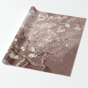 Vincent Van Gogh Amandelbloesem Beige Cadeaupapier