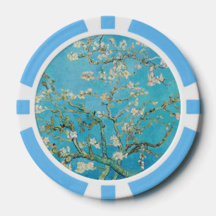 Vincent van Gogh - Amandelbloesem Poker Chips