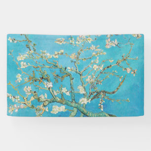 Vincent van Gogh - Amandelbloesem Spandoek
