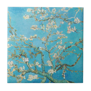 Vincent van Gogh - Amandelbloesem Tegeltje
