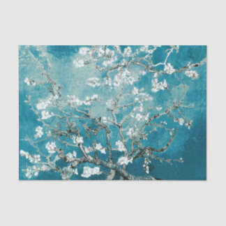 Vincent van Gogh Amandelbloesems Zacht Blauwgroen Tissuepapier