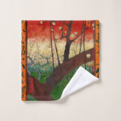 Vincent van Gogh - Arbre à prune floraison (Gant de toilette)